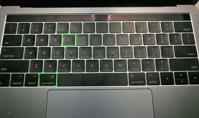 how do i reset my password on my macbook air