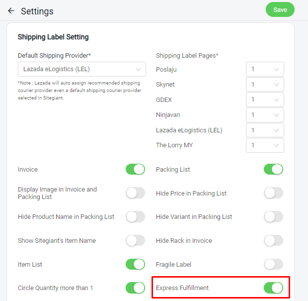 How To Process Order With Express Fulfillment Knowledge Base