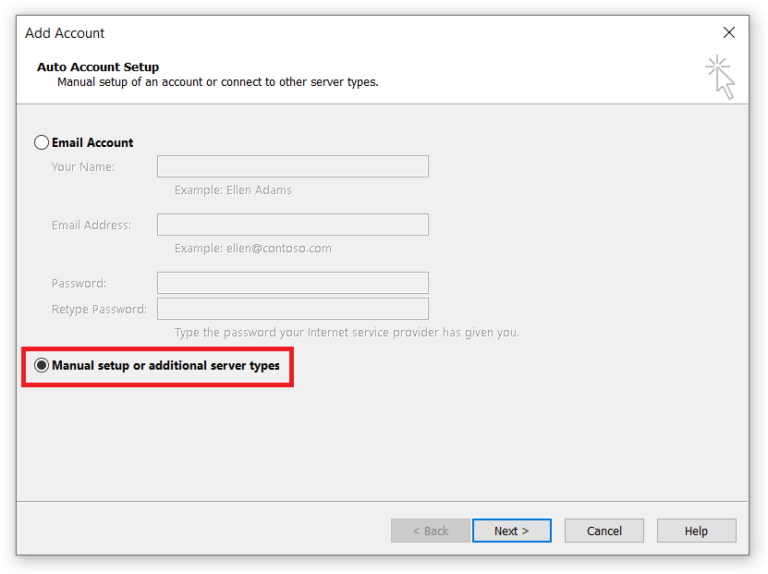 outlook cannot connect to gmail pic 2
