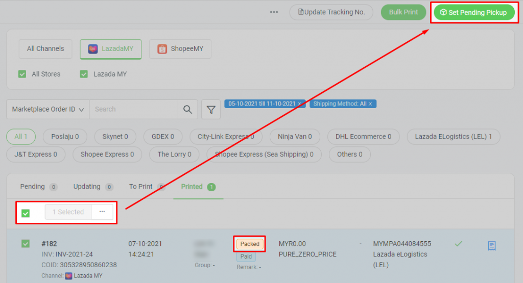 How to Print Shopee & Lazada Shipping Label - Knowledge Base